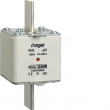 Hager NH-Sicherung NH3 gG 690V 400A K-Melder