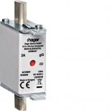 Hager NH-Sicherung NH000 gG 500V 2A K-Melder