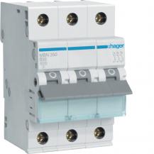 Hager LS-Schalter 3 polig 6kA B-50A 3M