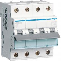 Hager LS-Schalter 3P+N 6kA C-16A 4M