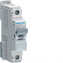 Hager LS-Schalter 1 polig 10kA/15kA C-6A 1M