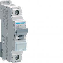 Hager LS-Schalter 1 polig 10kA/15kA C-40A 1M