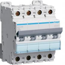 Hager LS-Schalter 4 polig 10kA/15kA C-16A 4M