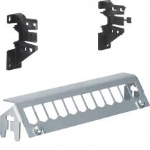Hager Patch-Panel, univers, 12-fach (E-Dat) ohne Module, Hutschiene oder geschra