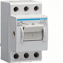 Hager Kompaktschalter, Ausschalter, 63A, 3 Schließer, 400V AC, 2.5  PLE