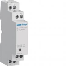 Hager Kontrollrelais Unterspg. VDE 1/3P+N 1W