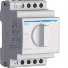Hager Umschalter mit Nullstellung 20A 400V
