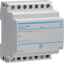 Hager Sicherheitstrafo 230V/12+24V 16VA 4PLE