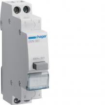 Hager Taster 16A 1S+1Ö 230V AC 1PLE