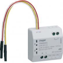 Hager Funk KNX Schaltaktor pot.frei 1fach/Binäreingang 2fach 230V/4A 24VDC/4A 12