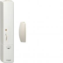 Hager Funk Fensterkontakt mit Batterie, weiß