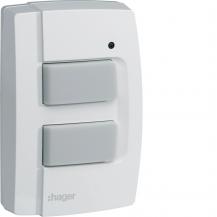 Hager Funk AP 2fach Tastsensor IP55, q.-link