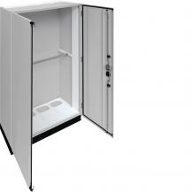 Hager Schrank, univers, IP55/I, 1850x1050x400 mm + 100 mm Sockel, für Verteilers