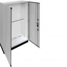 Hager Schrank, univers, IP55/II, 1850x1050x400mm + 100mm Sockel, für Verteilersy
