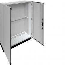 Hager Schrank, univers, IP55/I, 1850x1300x400 mm + 100 mm Sockel, für Verteilers
