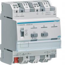 Hager KNX Universal-Dimmaktor 2-fach, 2x300W, ESL/LED, kombinierbar