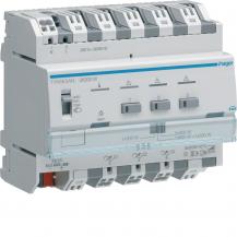 Hager KNX Universal-Dimmaktor, Dimmer 3-fach, 3x300W, ESL/LED