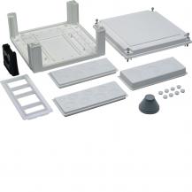Hager Kabelanschlusskasten, univers, 324x307x149mm, IP54, SKII, seitlich leer