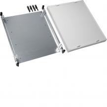 Hager Baustein,universN,600x500mm,m.Montagepl.