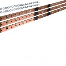 Hager CU-Schiene,universN, 40x10mm(1Satz=3St.)