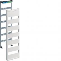 Hager Einbausatz Feldverteiler UP,  6-reihig, univ.FW, mit Hutschienen, 900x250m