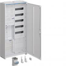 Hager Komplettschrank, univers Z, 1ZP, RES, BKE-I, VT5, APZ, SLS 50A, 1100x550x2