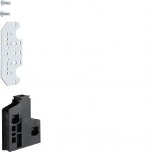 Hager PE/N-Schienenträger für Sammelschienen mit Breite/Dicke 12mm, univers N, 2