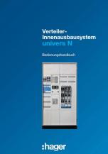 Hager 10x Bedienungshandbuch für univers N