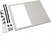 Hager Bausatz, univers N, 750x1000 mm, für 9 NH1-3 Trennerleiste auf SS/185 mm