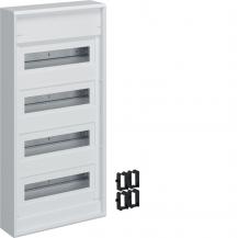Hager Kleinverteiler volta, Aufputz, 4x12 PLE, IP30, Schutzklasse II, ohne Tür
