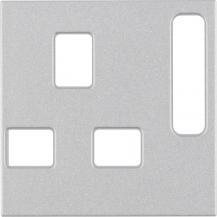 Berker 3313071404 Z-stück British-Standard S.1/B.3/B.7 Alu