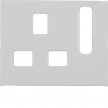Berker 3313077009 Zentralstück British-Standard K.1 pw