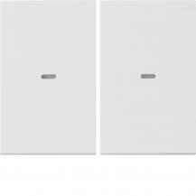 Berker 80960379 Abdeckung 2f. Tastsen.-Modul K.x pw