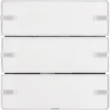Berker 80143329 KNX Tastsensor 3-fach Komfort mit Beschriftungsfeld KNX Q.x pola