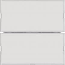 Berker 80162780 KNX Tastsensor 2fach Komfort mit Beschriftungsfeld KNX S.1/B.x w