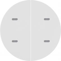 Berker 80162869 Tastsensor 2f Komf KNX R.x pw glän