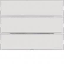 Berker 80163770 KNX Tastsensor 3-fach Komfort mit Beschriftungsfeld KNX K.1 pola
