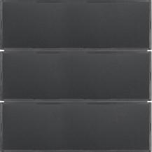 Berker 80163785 KNX Tastsensor 3-fach Komfort mit Beschriftungsfeld KNX S.1/B.x