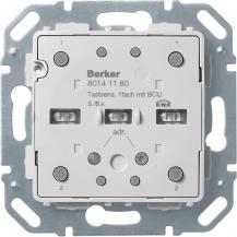 Berker 80141180 KNX Tastsensor-Modul 1-fach mit integriertem Busankoppler KNX S.