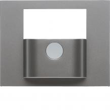 Berker 80960473 Abdeckung KNX BWM-Mod K.5 Edelstahl matt