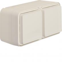 Hager Steckdose SK-S 2f waag e BS KD 2E W.1 pw
