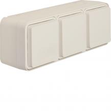 Hager Steckdose SK-S 3f waag e BS KD AP W.1 pw