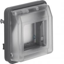 Hager Adapter-Einsa mit KD f Gerät 45x45mm W.1