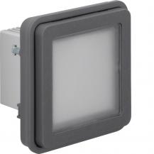 Hager LED-Signallicht-Einsatz rot/grün W.1 gra