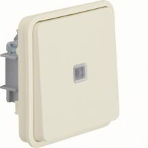 Hager Taster-Einsatz m Wippe bel Wechsl W.1 pw