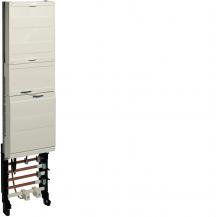 Hager Komplettfeld, univers Z, 1ZP, BKE-I, OKK, 1-feld, Steuerkl. 7-pol., HLAK 5