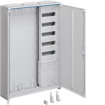 Hager Systemschrank, univers Z, 1100x800x205mm, SKII, IP44, VF 5-reihig, APZ, 3-