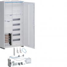 Hager Komplettschrank univers Z 1ZP BKE-I OKK APZ VT5 H=1100 mm 2-feldig HLAK-5p