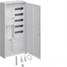 Hager Komplettschrank univers Z 1ZP BKE-I APZ VT5 H=1100 mm 2-feldig HLAK-5p. ES