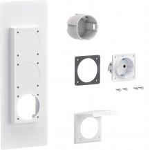 Hager Steckdosenflansch,universZ,Schuko